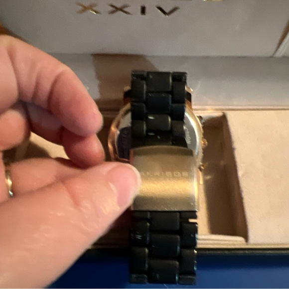 AKRIBOS XXIV MEN'S WATCH - STAINLESS STEEL - MULTIFUNCTION - AK583BKR - HEAVY - Picture 7 of 13